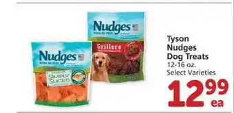Albertsons Tyson Nudges Dog Treats offer