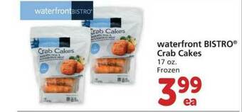 Albertsons Waterfront Bistro Crab Cakes offer