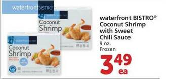 Albertsons Waterfront Bistro Coconut Shrimp With Sweet Chili Sauce offer