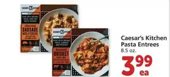 Albertsons Caesar's Kitchen Pasta Entrees offer