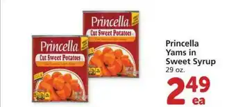 Albertsons Princella Yams In Sweet Syrup offer