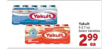 Albertsons Yakult offer