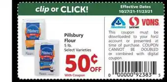 Albertsons Pillsbury Flour offer