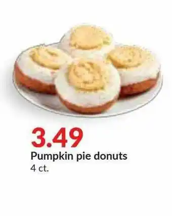 Hy-Vee Pumpkin Pie Donuts offer