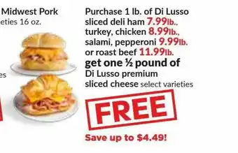 Hy-Vee Midwest Pork offer