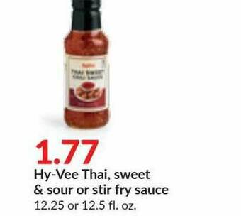 Hy-Vee Hy-vee Thai Sweet & Sour Or Stir Fry Sauce offer