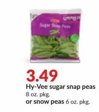 Hy-Vee Hy-vee Sugar Snap Peas offer