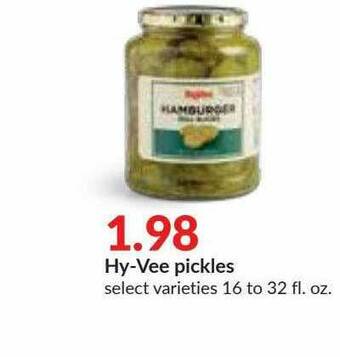 Hy-Vee Hy-vee Pickles offer