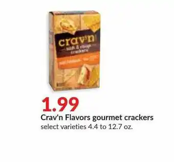 Hy-Vee Crav'n Flavors Gourmet Crackers offer