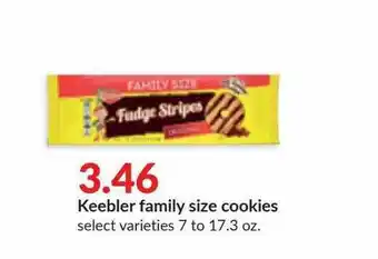 Hy-Vee Kleeber Family Size Cookies offer