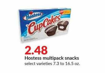 Hy-Vee Hostess Multipack Snacks offer
