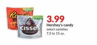 Hy-Vee Hershey's Candy offer