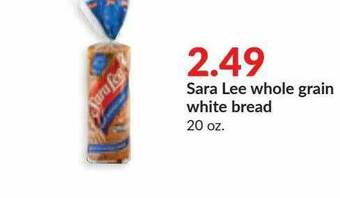 Hy-Vee Sara Lee Whole Grain White Bread offer