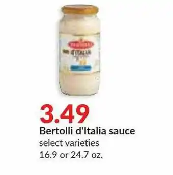 Hy-Vee Bertoli D'italia Sauce offer