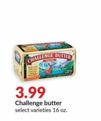 Hy-Vee Challenge Butter offer