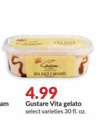Hy-Vee Gustare Vita Gelato offer