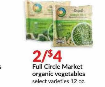 Hy-Vee Full Circle Market Organic Vegetables offer
