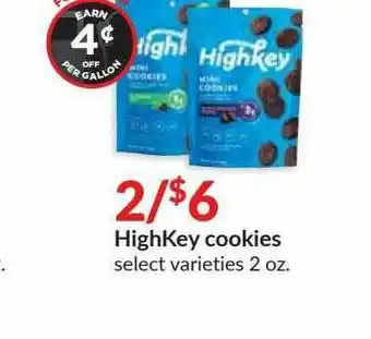 Hy-Vee HighKey Cookies offer