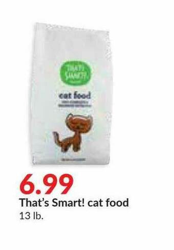 Hy-Vee That's Smart! Cat Food offer