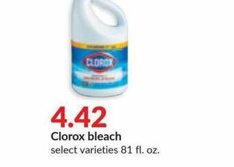 Hy-Vee Clorox Bleach offer
