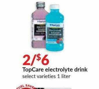 Hy-Vee TopCare Electrolyte Drink offer