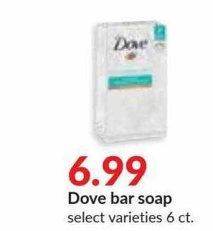 Hy-Vee Dove Bar Soap offer