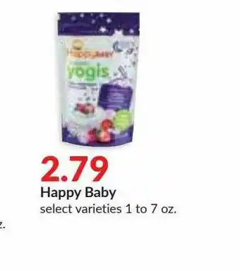 Hy-Vee Happy Baby offer