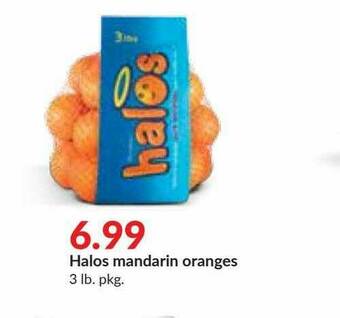 Hy-Vee Halos Mandarin Oranges offer
