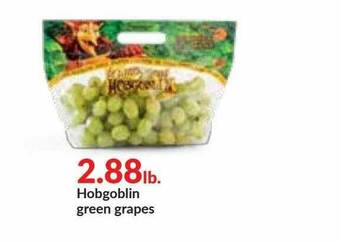 Hy-Vee Hobgoblin Green Grapes offer