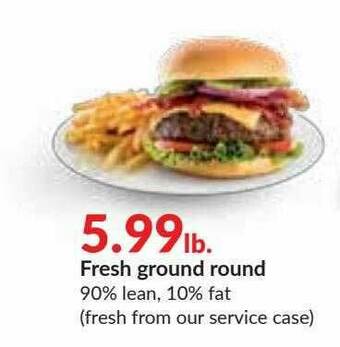 Hy-Vee Fresh Ground Round offer