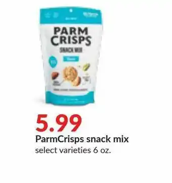 Hy-Vee ParmCrisps Snack Mix offer
