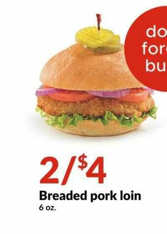 Hy-Vee Breaded Pork Loin offer