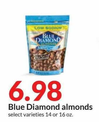 Hy-Vee Blue Diamond Almonds offer
