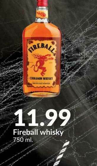 Hy-Vee Fireball Whisky offer
