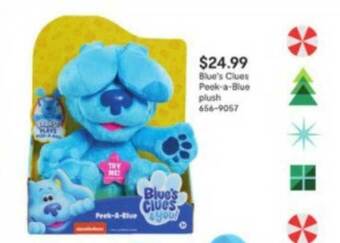 JC Penney Blue's Clues Peek-A-Blue Plush offer