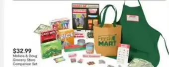 JC Penney Melissa & Doug Grocery Store Companion Set offer