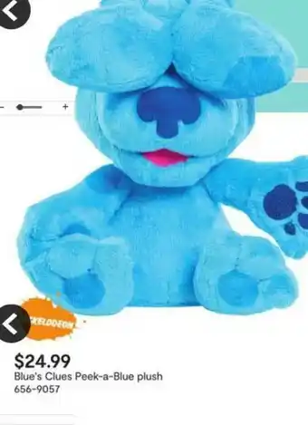 JC Penney Blue's Clues Peek-A-Blue Plush offer