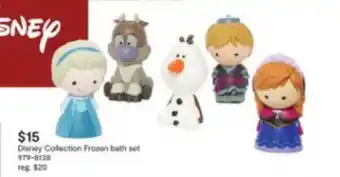 JC Penney Disney Collection Frozen Bath Set offer