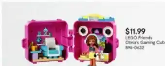 JC Penney Lego Friends Olivia's Gaming Cube offer