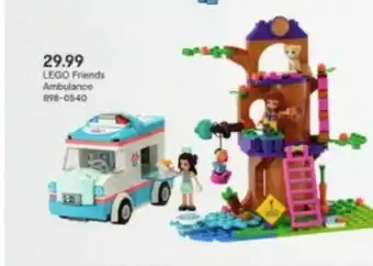 JC Penney Lego Friends Ambulance offer