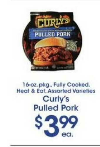 Price Rite Curly's Pulled Pork offer