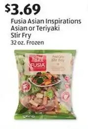 Aldi Fusia Asian Inspirations Asian or Teriyaki Stir Fry 32 oz. Frozen offer
