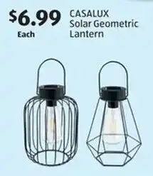 Aldi CASALUX Solar Geometric Lantern offer