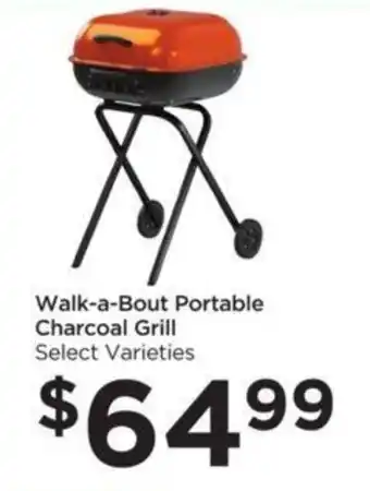 Food 4 Less Walk-a-Bout Portable Charcoal Grill offer