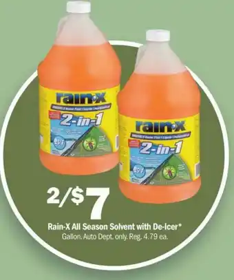 Meijer Rain-x All Season Sovent With De-icer offer
