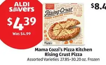 Aldi Mama Cozzi's Pizza Kitchen Rising Crust Pizza offer