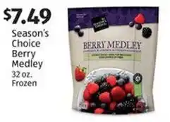 Aldi Season's Choice Berry Medley 32 oz. Frozen offer