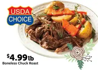 Fareway Boneless Chuck Roast offer