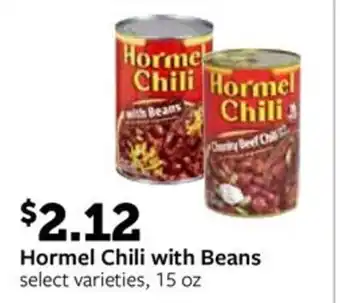 Fareway Hormel Chili with Beans offer