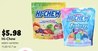 Fareway Hi-Chew offer